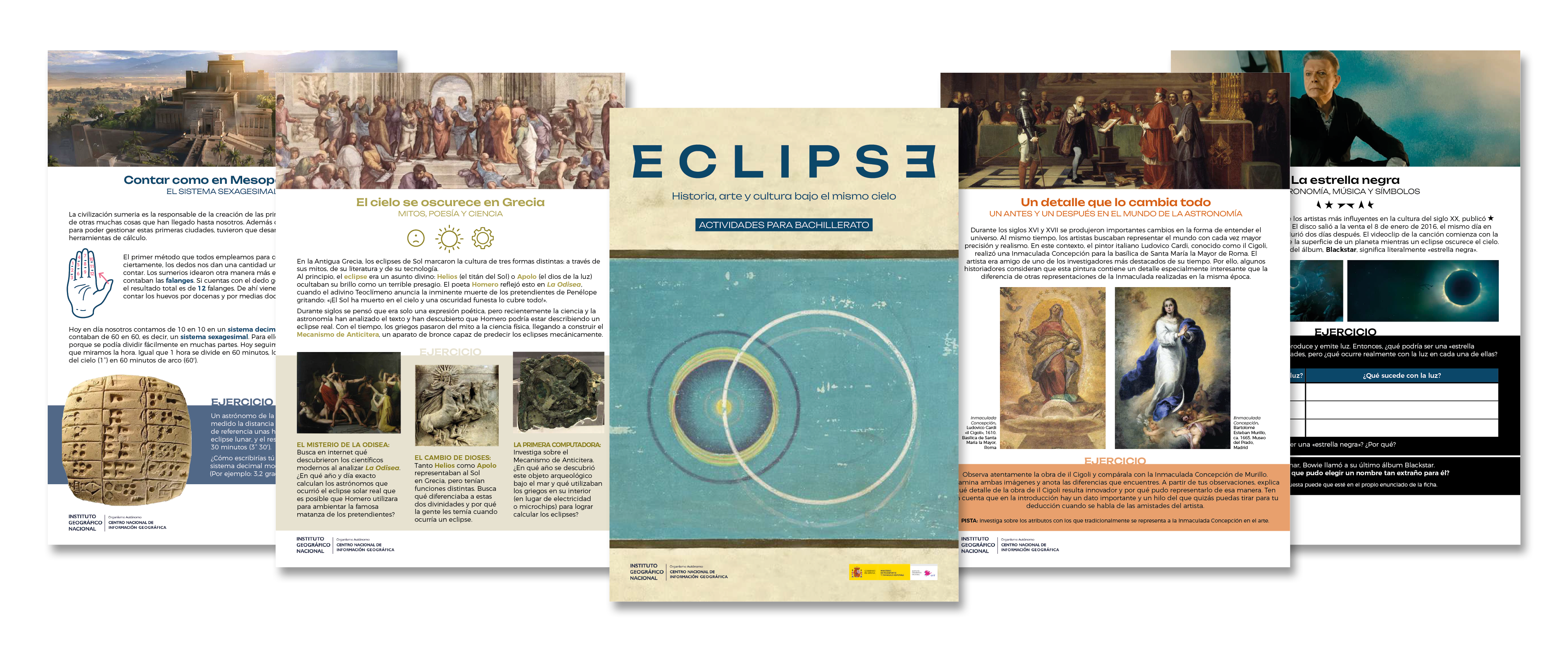Fichas de actividades: Historia, arte y cultura bajo el mismo cielo