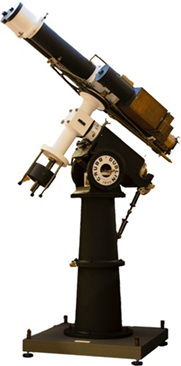 Anteojo ecuatorial de Grubb. Dublín. Hacia 1900 | OAN. Anteojo ecuatorial de Grubb. Dublín. Hacia 1900 | OAN.