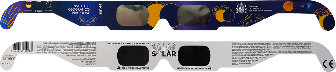 Gafas eclipse IGN